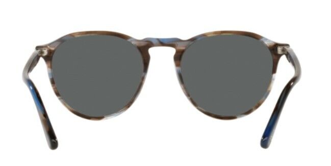 Persol 0PO3286S 1155B1 Striped Blue/ Dark Grey Unisex Sunglasses