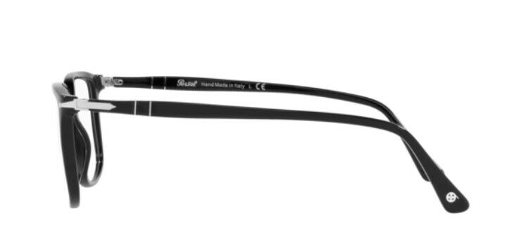 Persol 0PO3275V 95 Black/ Silver Rectangle Men's Eyeglasses