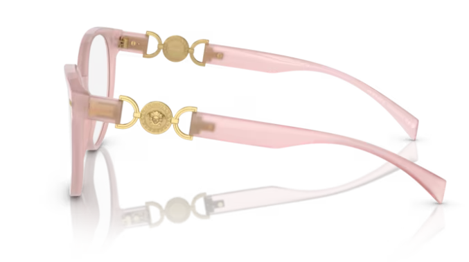 Versace 0VE3334 5402 Opal pink Cat Eye Women's Eyeglasses