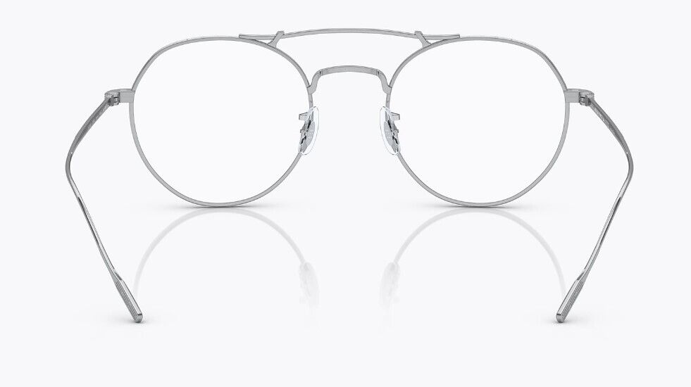 Oliver Peoples 0OV1309ST Reymont 5254SB Brushed Silver/Blue Unisex Eyeglasses