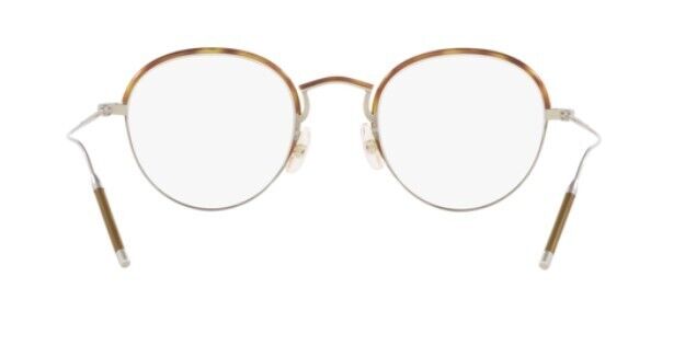 Oliver Peoples 0OV1290T TK 6 5036 Silver/Amber Tortoise Round Unisex Eyeglasses