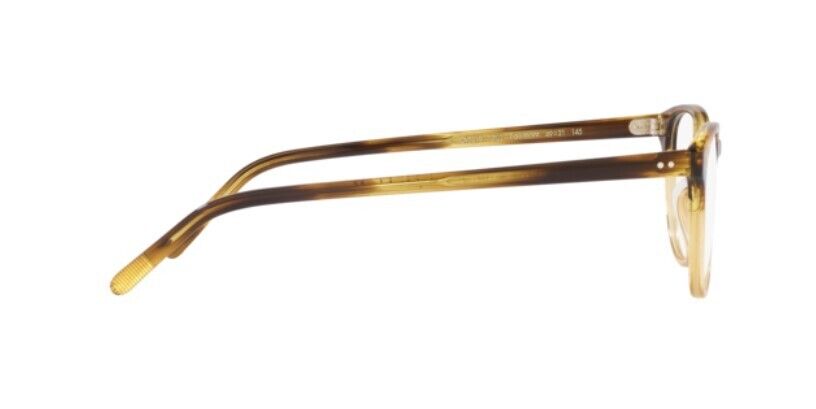 Oliver Peoples 0OV5219 Fairmont 1703 Canarywood Gradient Brown Square Eyeglasses