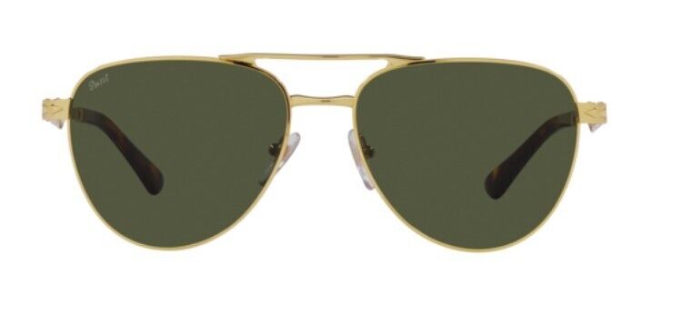 Persol 0PO1003S 515/31 Gold/Green Unisex Sunglasses