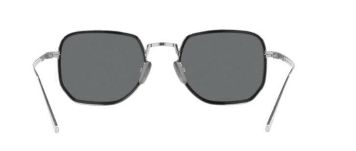 Persol 0PO5005ST 8006B1 Silver/Black Unisex Sunglasses