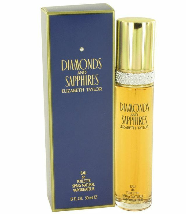 Diamonds & Saphires Perfume by Elizabeth Taylor for Women EDT 1.7 oz New In Box