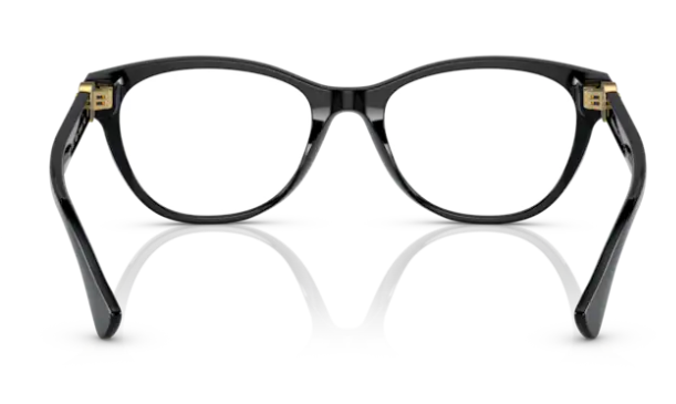 Versace VE3330 GB1 - Black Cat Eye 55mm Women's Eyeglasses