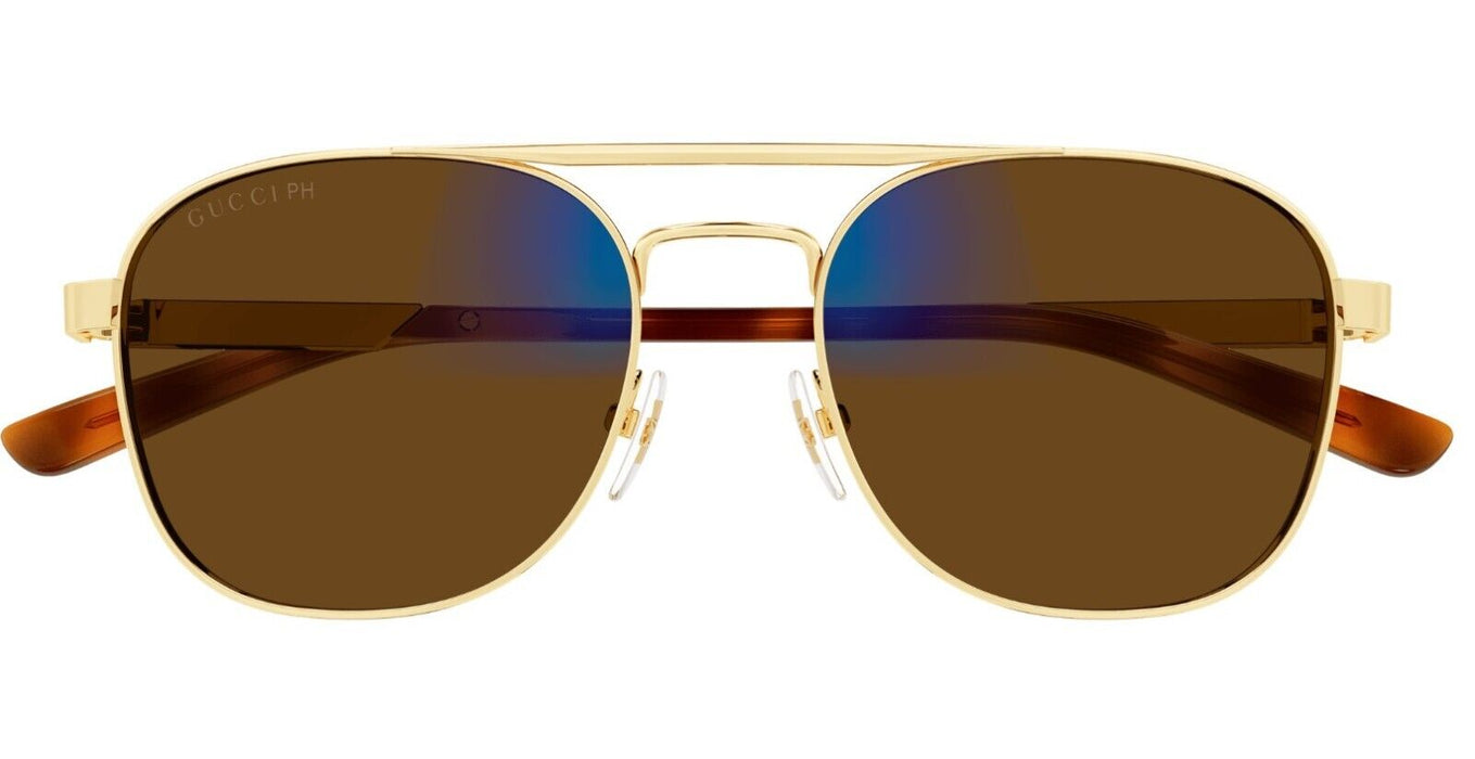Gucci GG1290S 001 Gold/Transparent Photochromatic Men's Eyeglasses/Sunglasses