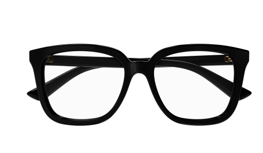 Gucci GG1319O-001 Black Rectangle Women Eyeglasses