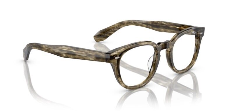 Oliver Peoples 0OV5528U 1735 Soft Olive Bark Soft Square 47mm Men's Eyeglasses