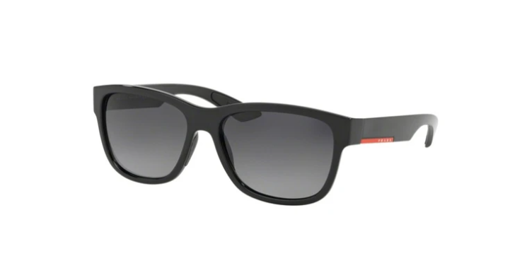 Prada Linea Rossa lifestyle 0PS03QS-1AB5W1 Black 03 QS Sunglasses