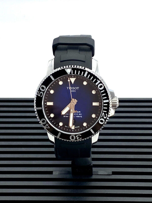 Tissot Seastar 1000 Powermatic 80 blue Dial Men's Watch T1204071704100