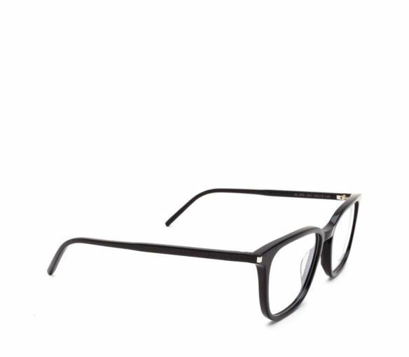 Saint Laurent SL 479 001 Black Square Men Eyeglasses