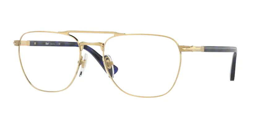 Persol 0PO2494V 1141 Gold/Blue Havana Unisex Eyeglasses