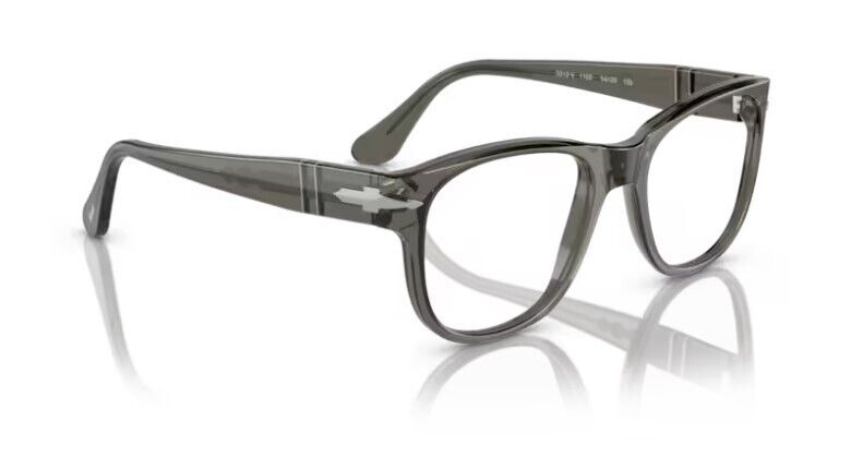 Persol 0PO3312V 1103 Transparent taupe gray Square Unisex Eyeglasses