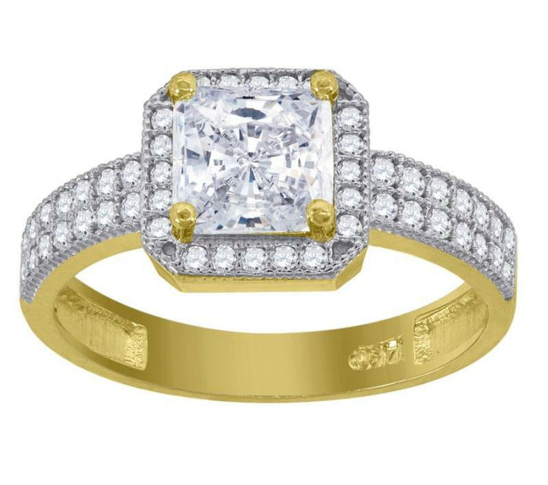 14kt Yellow Gold Diamond Womens Bridal Band Ring 1.5 Ct