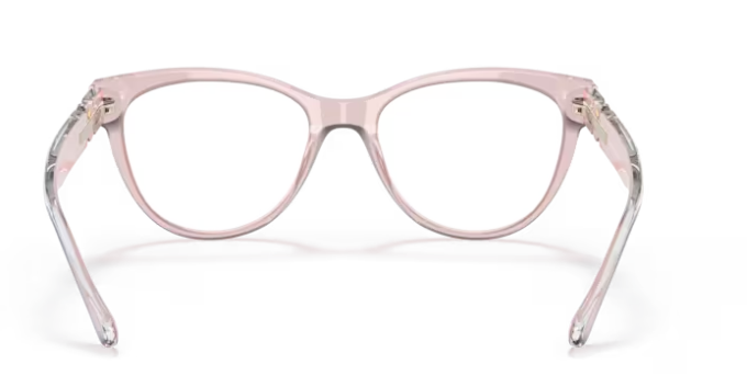 Versace 0VE3304 5339 Transparent pink Cat Eye  Women's Eyeglasses