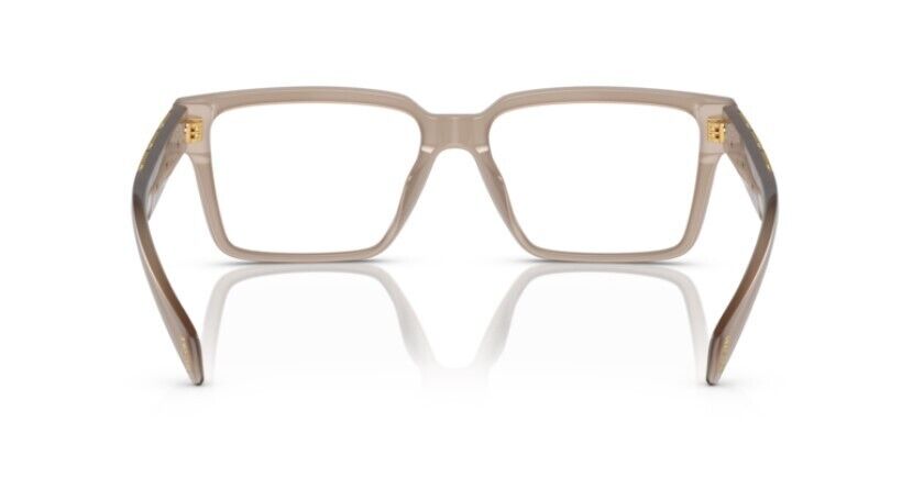 Versace  0VE3339U 5407 Opal brown/Clear Rectangle 55 MM Men's Eyeglasses