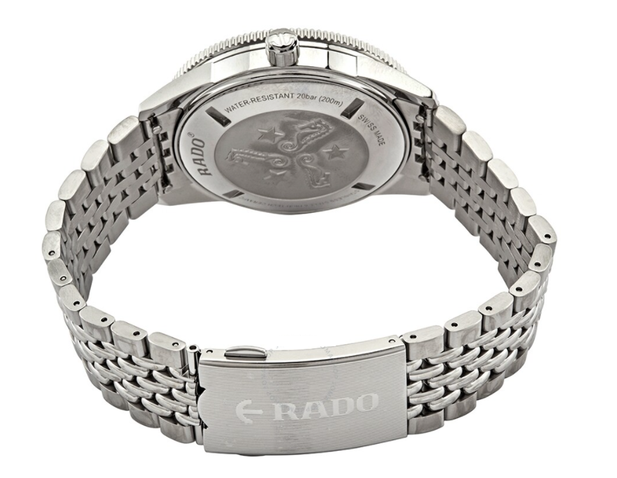 Rado Captain Cook Automatic Black Dial Silver Men's Watch R32505153