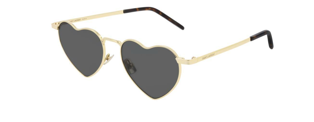 Saint Laurent SL 301 LOULOU 004 Gold Sunglasses