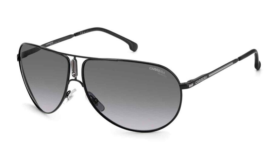 Carrera GIPSY65 0807/WJ Black/Grey Polarized Full-Rim Unisex Sunglasses