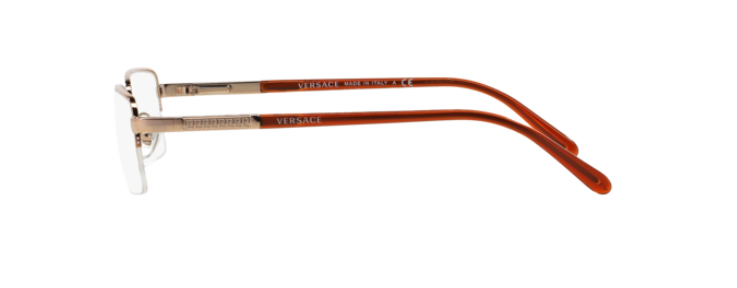 Versace 0VE1066 1053 Bronze/Light Brown 50mm Square Men's Eyeglasses