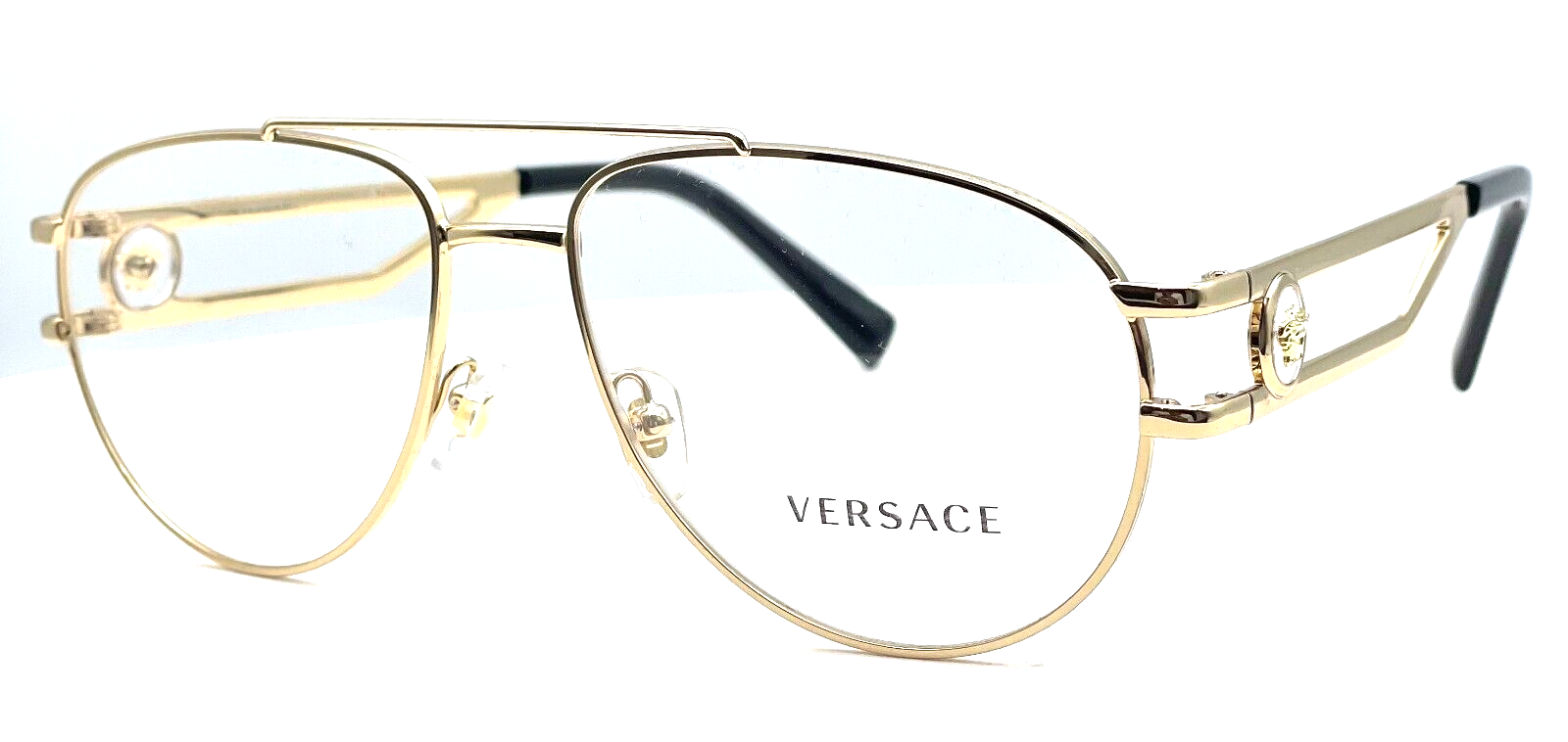 VERSACE VE1269 1002 Gold  Men's 57 mm Eyeglasses