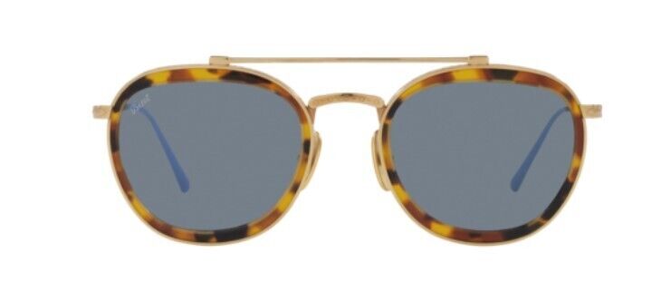 Persol 0PO5008ST 801356 Gold/Light Blue Unisex Sunglasses