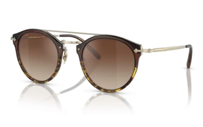 Oliver Peoples 0OV5349S Remick 1756Q1 Espresso 382 Gold/Dark Brown Sunglasses