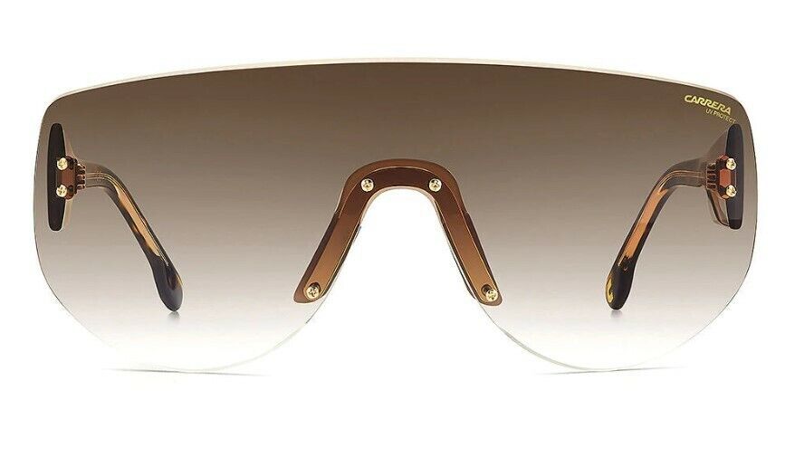 Carrera FLAGLAB-12 0086/86 Havana/Brown Shaded Shield Women's Sunglasses