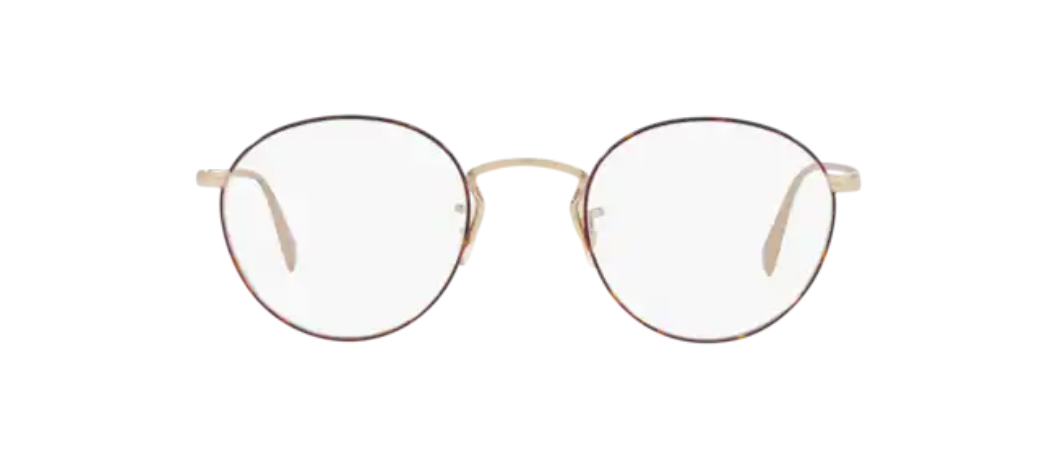 Oliver Peoples 0OV 1186 COLERIDGE 5295 Soft Gold/Amber DTBK Foil Eyeglasses