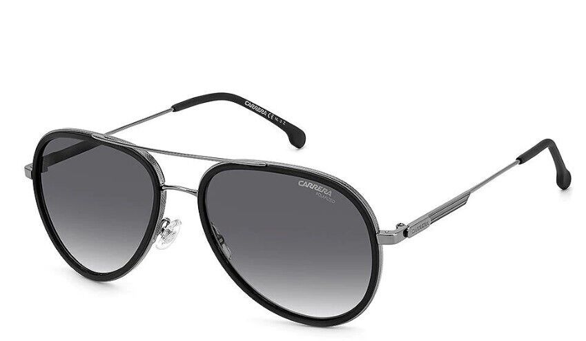 Carrera 1044/S 0003/WJ Matte Black/Grey Polarized Full-Rim Unisex Sunglasses