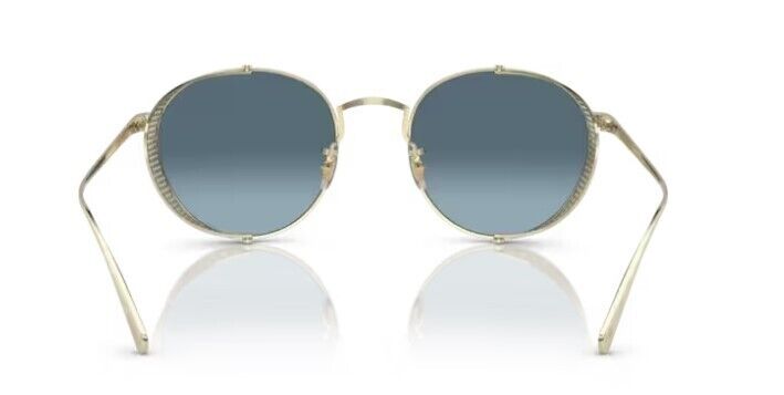 Oliver Peoples 0OV1323S Cesarino-M 5271Q8 Brushed Gold/Pacific Unisex Sunglasses