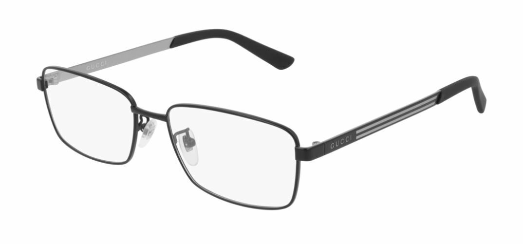 Gucci GG 0693O 001 Black Gray Eyeglasses