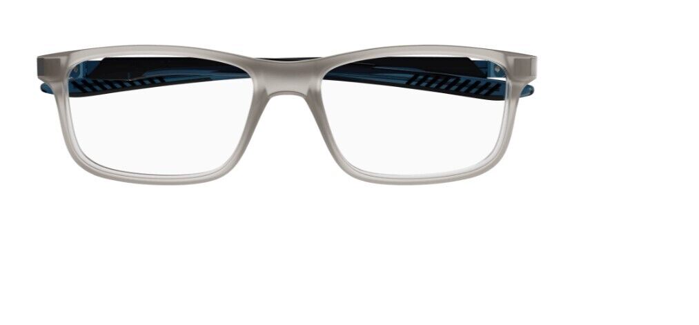 Puma PU0362O 004 Grey-Blue Rectangular Full-Rim Unisex  Eyeglasses