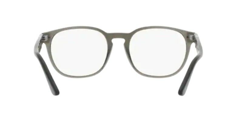 Persol 0PO3283V 1103 Transparent Taupe Grey / Silver Men's Eyeglasses