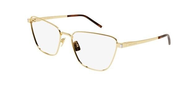 Saint Laurent SL 551 OPT 003 Gold Square Women's Eyeglasses