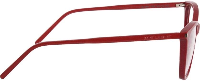 Saint Laurent SL 259 003 Red Cat-Eye Women's Eyeglasses