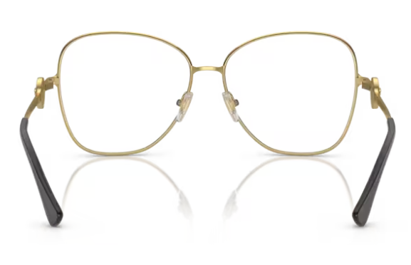 Versace 0VE1289 1002 Gold Square 55mm Women's Eyeglasses