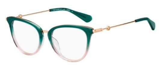 Kate Spade Valencia/G 0ZI9 Teal Cat Eye Women's Eyeglasses