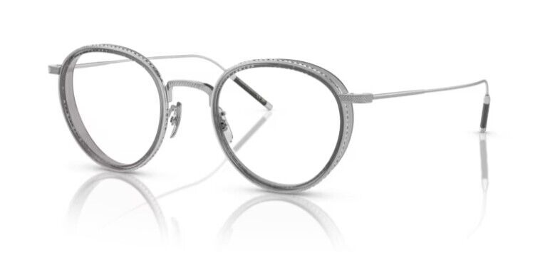 Oliver Peoples 0OV1318T TK 8 5254 Silver/Grey 48mm Round Men's Eyeglasses