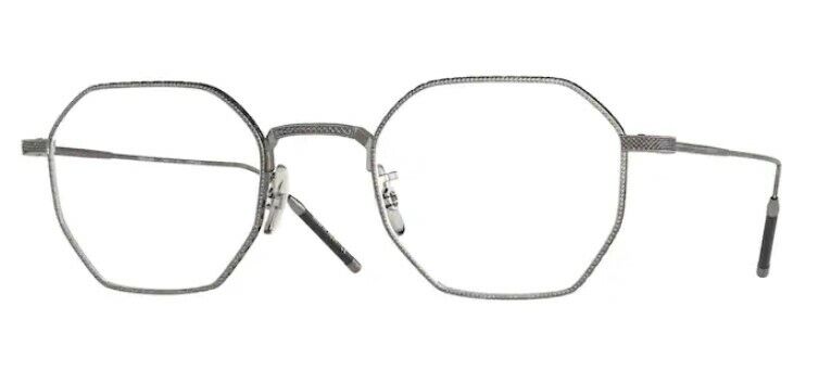 Oliver Peoples 0OV 1299T TK-5 5076 Pewter Titanium Blue/Block Unisex Eyeglasses