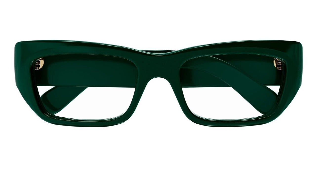Gucci GG1297O 002 Blue Cat Eye Men's Eyeglasses