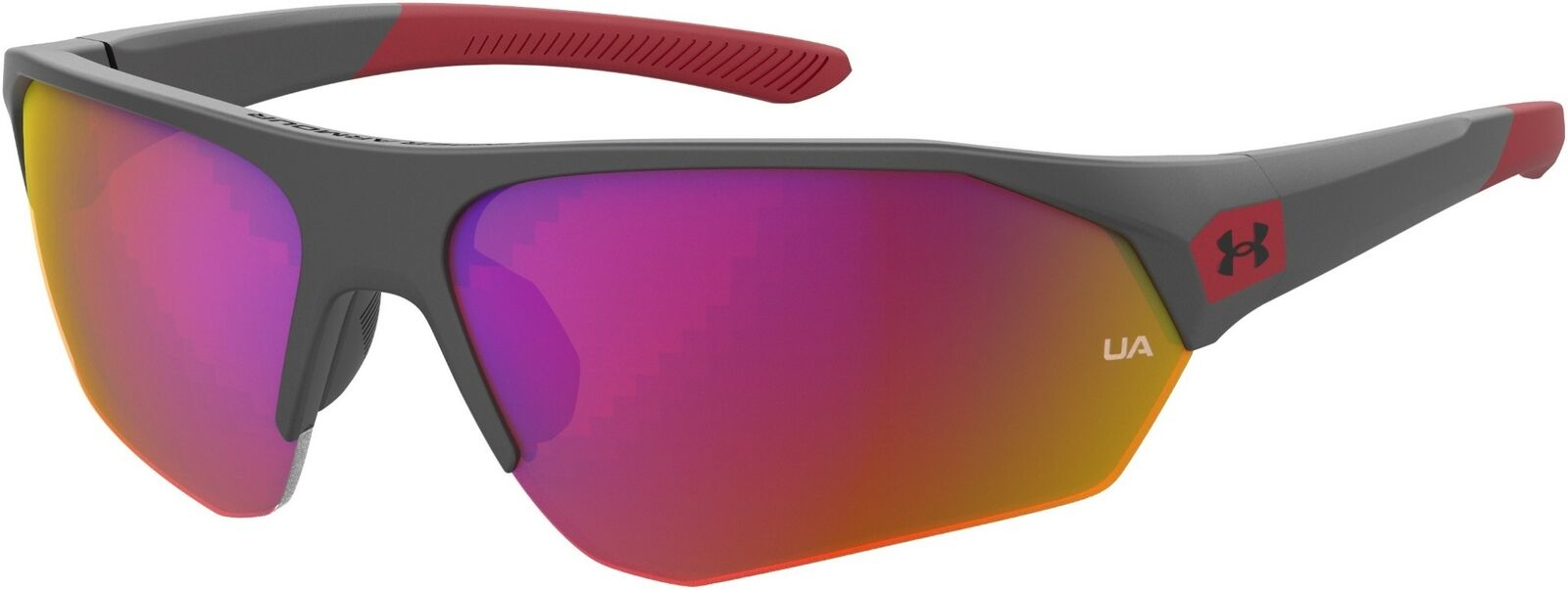 Under Armour Ua 7000/S 0KB7/B3 Gray/Infrared Oleoph Unisex Sunglasses