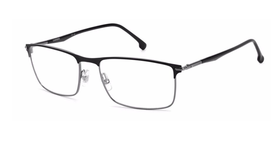 Carrera 288 0003 Matte Black/Ruthenium Rectangle Men's Eyeglasses