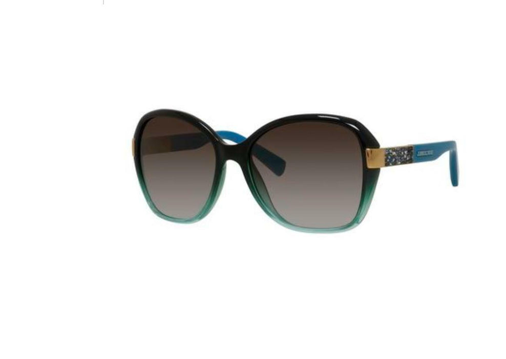 Jimmy Choo Alana/S EYX/IF Petroleum/Brown Gradient Women's Sunglasses