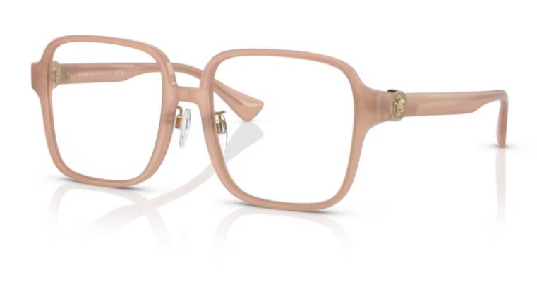 Versace 0VE3333D 5393 Opal nude 56 MM Square Women's Eyeglasses