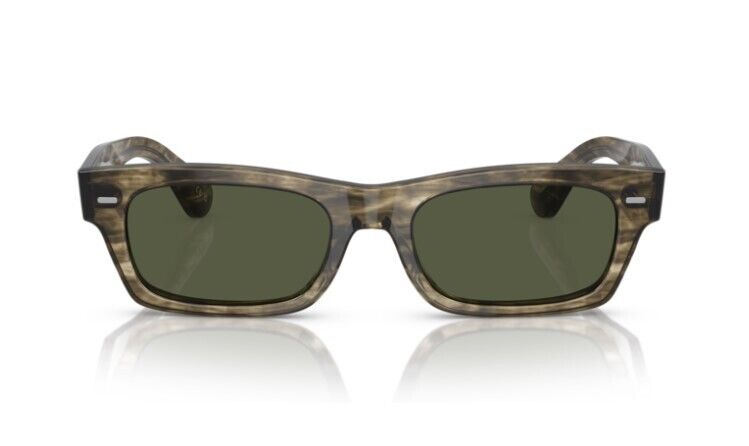 Oliver Peoples 0OV5510SU Davri 173552 Olive Bark/G-15 Grey Unisex Sunglasses