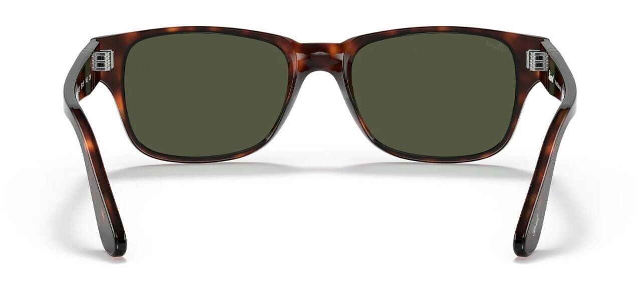 Persol 0PO 3288S 24/31 Havana/Green Men's Sunglasses