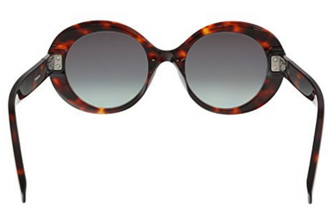 Fendi FF0293/S Peekaboo 0086/IB Peekaboo Dark Havana/Grey Gradient Sunglasses