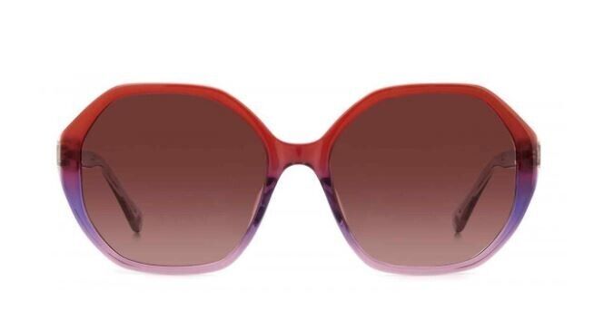 Kate Spade Waverly/G/S 0C9A/3X Red/Burgundy Gradient Women's Sunglasses